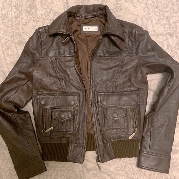 Ben Sherman Brown Leather Jacket | Poshmark